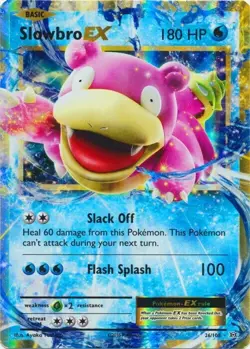 Slowbro EX 26/108 - Holo Ultra Rare XY Evolutions Pokemon Card NM-Mint - Image 1