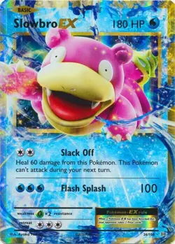 Slowbro EX 26/108 - Holo Ultra Rare XY Evolutions Pokemon Card NM-Mint - Image 2