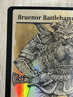 Awesome Magic The Gathering MTG Card Foil Bruenor Battlehammer AFR 337 LP - Image 13
