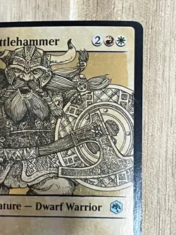 Awesome Magic The Gathering MTG Card Foil Bruenor Battlehammer AFR 337 LP - Image 3