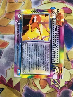 Pokemon Card THE TRAINER's FAILURE Mewtwo Strikes Back 22 NM Blue Label Vintage - Image 2
