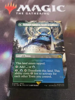 Mtg. Balamb Garden, SeeD Academy. Borderless. Final Fantasy. Pack Fresh - Image 1