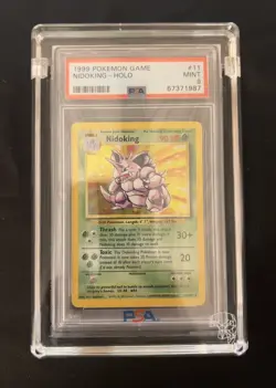 1999 Pokemon Base Set Unlimited COMPLETE PSA 9 HOLO SET of 16 Cards - Image 11