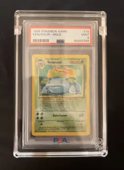 1999 Pokemon Base Set Unlimited COMPLETE PSA 9 HOLO SET of 16 Cards - Image 12