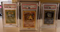 1999 Pokemon Base Set Unlimited COMPLETE PSA 9 HOLO SET of 16 Cards - Image 2