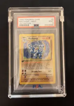 1999 Pokemon Base Set Unlimited COMPLETE PSA 9 HOLO SET of 16 Cards - Image 3