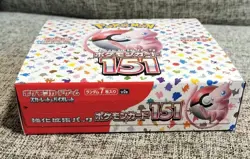 Pokemon Card 151 Booster Box Japanese SV2a No Shrink Wrap Without - Image 2