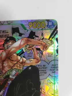 Roronoa Zoro OP06-118 Manga Art Comic Parallel Rare Holo English One Piece Card - Image 13