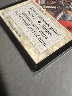 MTG Holy Armor NM Beta White Common MAGIC THE GATHERING CARD - Image 4