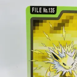 Pokemon Cards Bandai Carddass Jolteon File No.135 1997 EX Japanese D773 - Image 14
