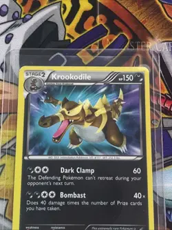 Krookodile 127/124 Dragons Exalted Ultra Rare Pokemon Card TCG - NM - Image 4
