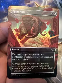 Generous Gift (Borderless) Commander Masters Foil - Image 5