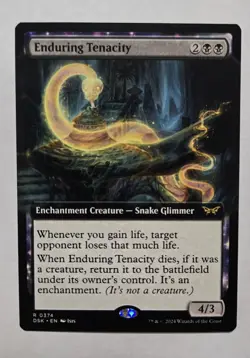 Enduring Tenacity (Extended Art) Duskmourn: House of Horror Regular - Image 1