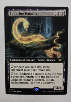 Enduring Tenacity (Extended Art) Duskmourn: House of Horror Regular - Image 7