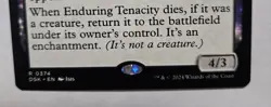 Enduring Tenacity (Extended Art) Duskmourn: House of Horror Regular - Image 9