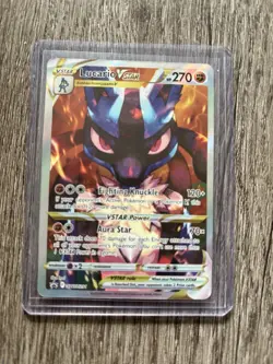 Pokemon Crown Zenith Lucario VSTAR SWSH291 Sword & Shield Promo Card - Image 1
