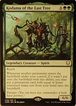 Kodama of the East Tree Commander Legends Foil - Image 1