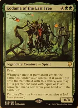Kodama of the East Tree Commander Legends Foil - Image 3