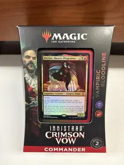 Innistrad: Crimson Vow Commander Deck: Vampiric Bloodline MTG New Sealed - Image 1