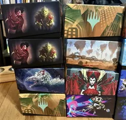 20 Magic The Gathering MTG Empty Fat Pack/Bundle Boxes Lot Empty Boxes - Image 6