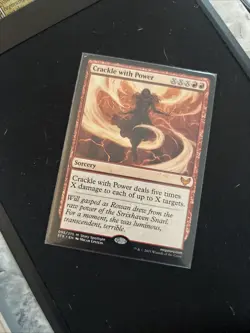 Mtg Crackle With Power - Strixhaven School Of Mages + Bonus Foils - Image 2