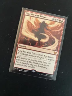 Mtg Crackle With Power - Strixhaven School Of Mages + Bonus Foils - Image 4
