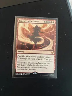 Mtg Crackle With Power - Strixhaven School Of Mages + Bonus Foils - Image 7