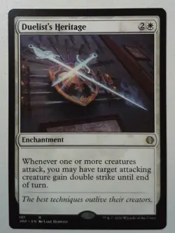 Duelist's Heritage *Rare* Magic MtG x1 Jumpstart - Image 1