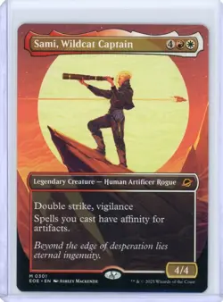 x1 Sami, Wildcat Captain - Borderless M MTG Edge of Eternities M/NM, English - Image 1