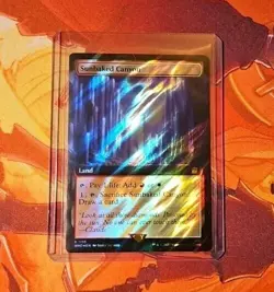 Sunbaked Canyon (Extended Art) (Surge Foil) - WHO - 1110 NM/MT - Image 3