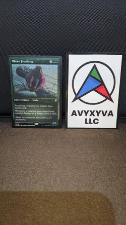 1 x Ohran Frostfang Etched Foil CMM NM MTG - Image 3