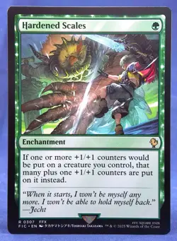 Hardened Scales - MTG - Commander: Final Fantasy - Excellent NM - Image 1