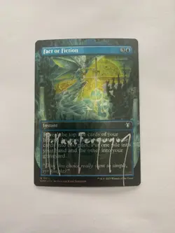 MTG Fact or Fiction - FOIL - Signed by Richard Kane Ferguson - Commander Masters - Image 1