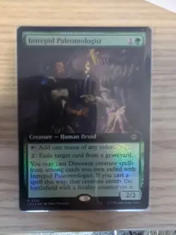 MTG Intrepid Paleontologist The Lost Caverns of Ixalan 0381 Foil Rare - Image 1