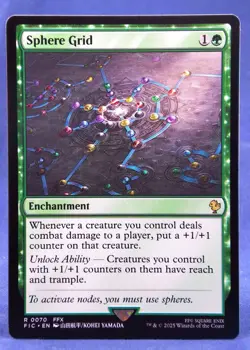 Sphere Grid - MTG - Commander: Final Fantasy - Excellent NM - Image 1