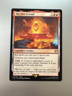 The Fire Crystal - 135 - Magic: Final Fantasy MTG - Rare - Regular - FFIII - Image 1