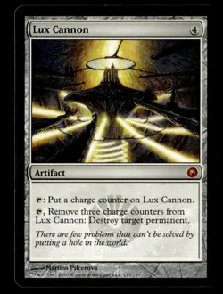 MTG - Lux Cannon - Scars of Mirrodin - Near Mint - Image 1