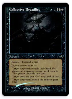 MTG - Collective Brutality (Retro Frame) #375 - Innistrad Remastered FOIL - Image 1