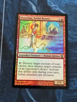 MTG FOIL Diaochan, Artful Beauty  - Commander's Arsenal NM - Image 1