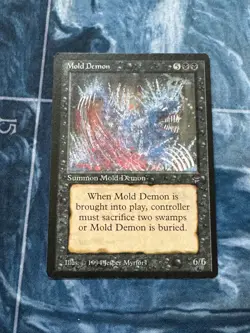 Mold Demon Legends Magic MTG English 1994 Black Rare (Jesper Myrfors) NM - Image 3
