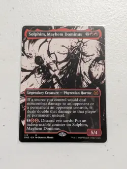 MTG Solphim, Mayhem Dominus - Showcase - Phyrexia: All Will Be One NM - Image 1