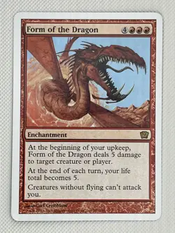 Form of the Dragon 187/350 - 9th Edition - MTG - LP - Regular Rare - Image 1