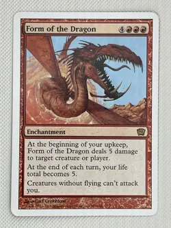 Form of the Dragon 187/350 - 9th Edition - MTG - LP - Regular Rare - Image 3