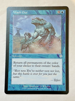 1 x Wash Out - Invasion - MTG - Magic the Gathering - LP/NM - Image 3