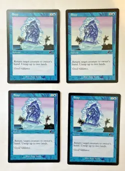 4x Snap - Urza's Legacy - MTG - Magic the Gathering - LP - Image 1
