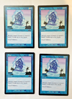 4x Snap - Urza's Legacy - MTG - Magic the Gathering - LP - Image 3
