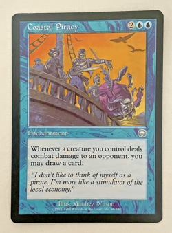 1 x Coastal Piracy - Mercadian Masques - MTG - Magic the Gathering - LP/NM - Image 3