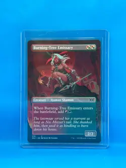 MTG, Burning-Tree Emissary (Borderless) 374 Double Masters 2022 Regular - Image 2