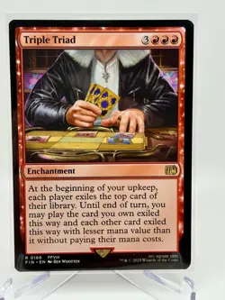 Triple Triad Final Fantasy Rare NM FIN 0166 - Image 3