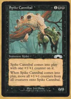 Spike Cannibal   (Exodus,   Uncommon,   English,  1998)  MTG - Image 1